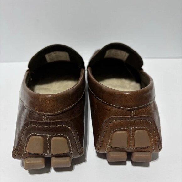 L.B. Evans Men’s Alton Slippers Brown Leather, Size 9 M main image 6